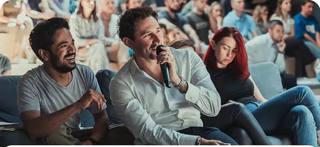 The 506 team at a company event